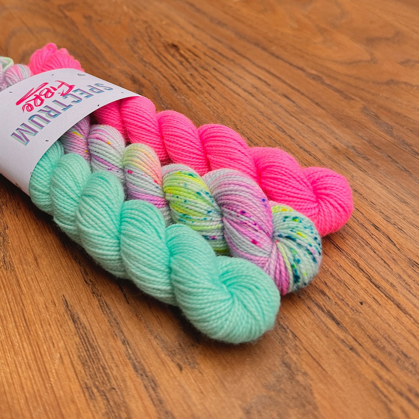 Gummy bear (Dopamine Club) * Mini skein bundle * Sock