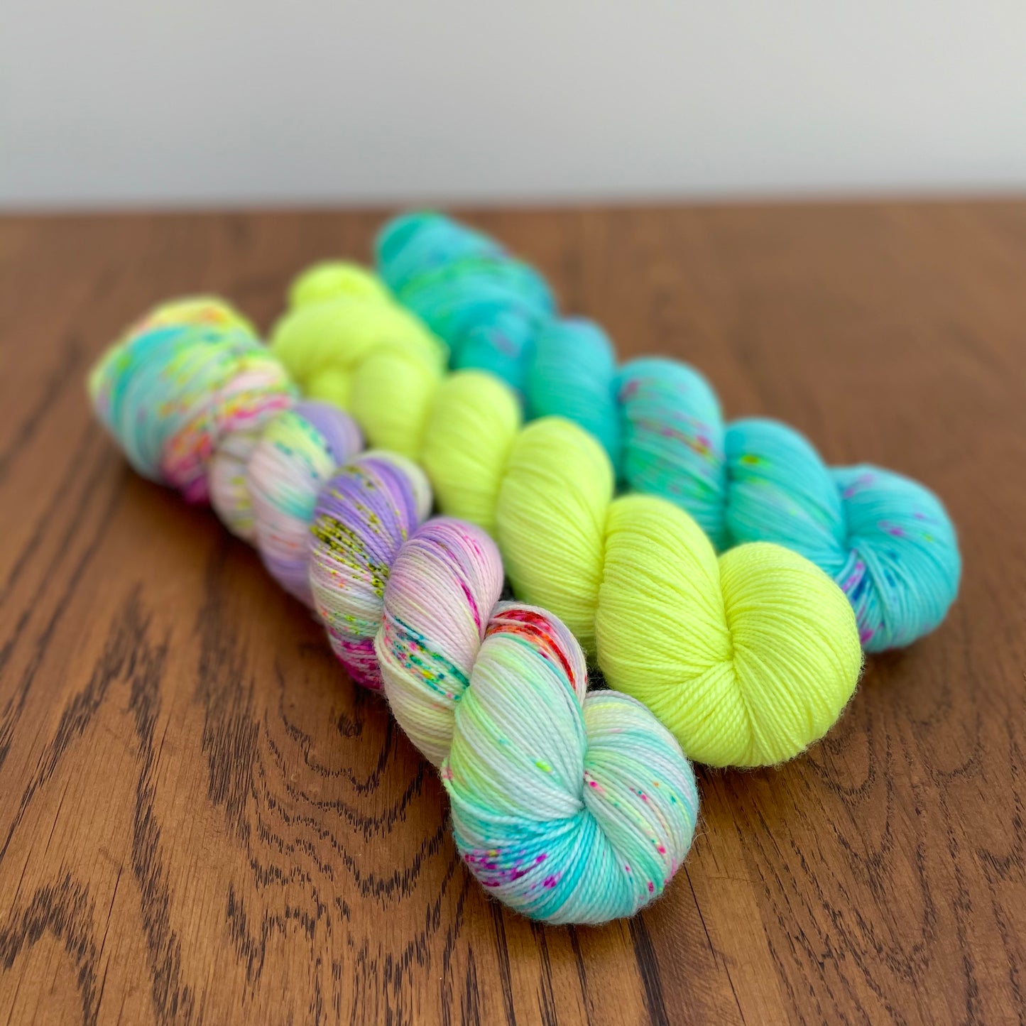 Spring pastel 3 skein yarn set * Sock yarn
