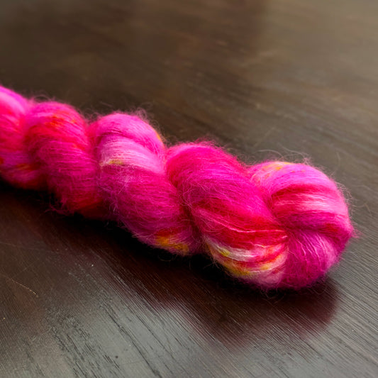 Pink Rubies Suri Alpaca Silk