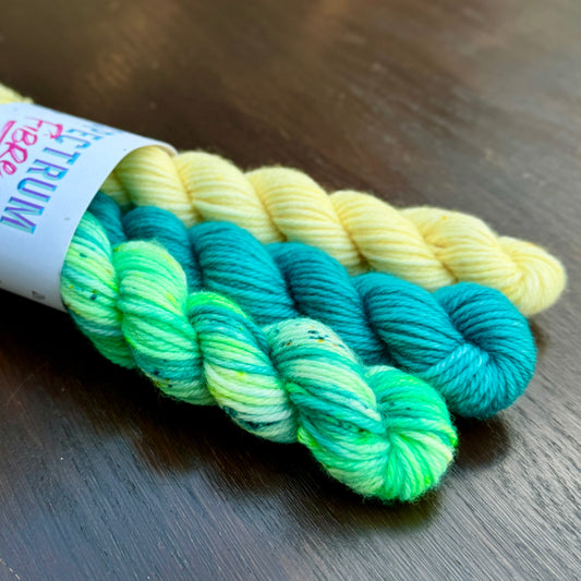 Chryoprase * Mini skein bundle * DK
