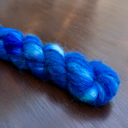 Sapphire Suri Alpaca Silk