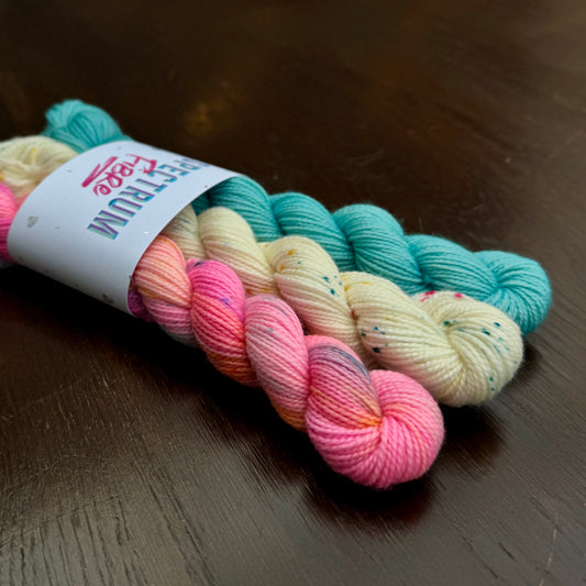 Quartz * Mini skein bundle * Sock