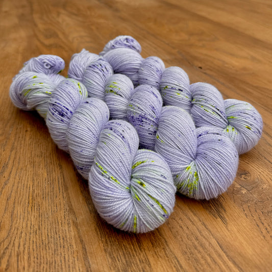 Lavendar Pastel Vibes  Sock Yarn