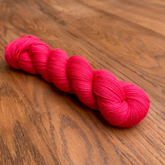 Cherry Semi Solid (Dopamine Club) Sock Yarn