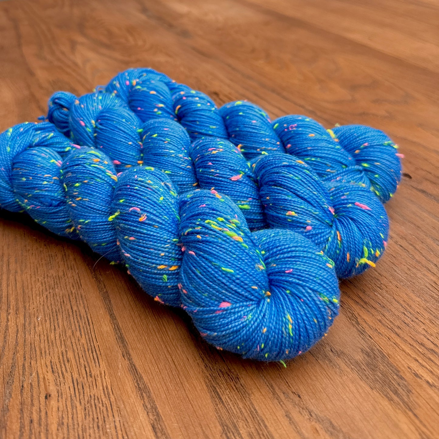Sky Neon Neps Sock Yarn
