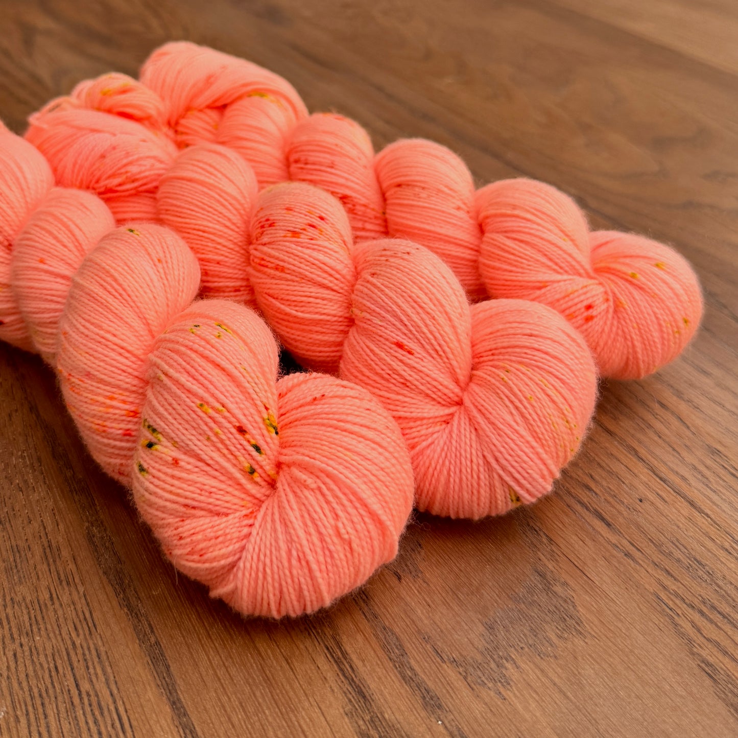 Orange Pastel Vibes  Sock Yarn