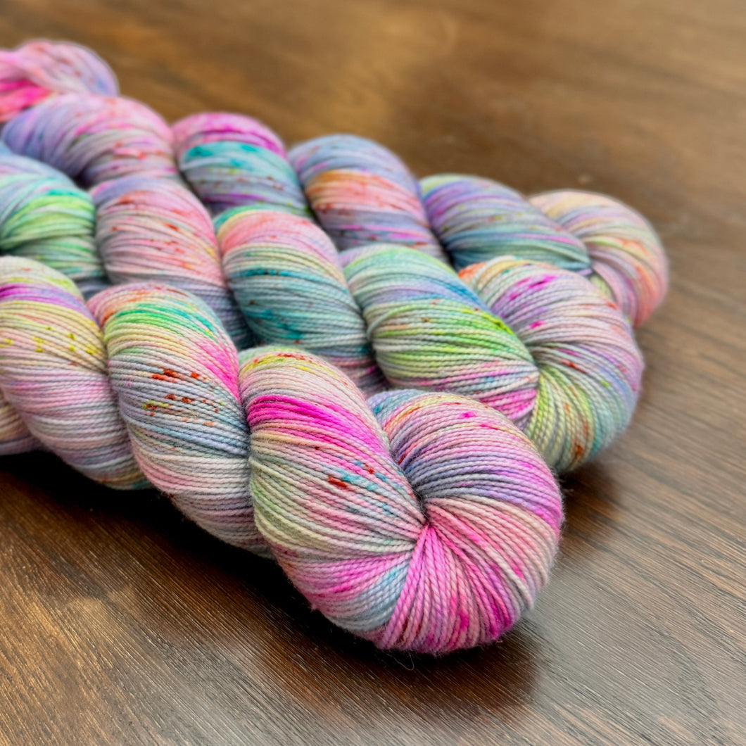 Vintage rainbow Sock yarn