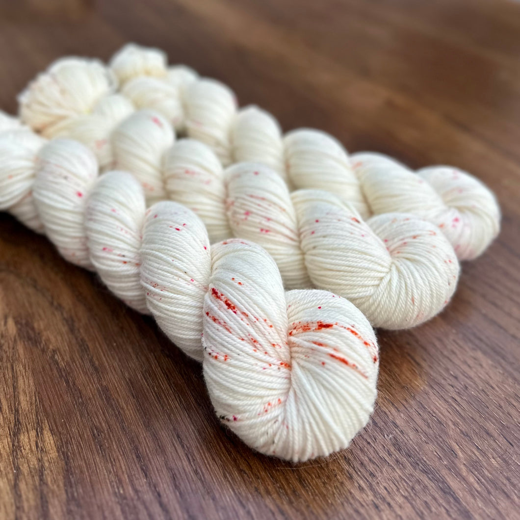 Coral speckle Double knit
