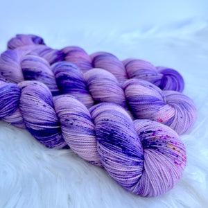 Amethyst sock yarn