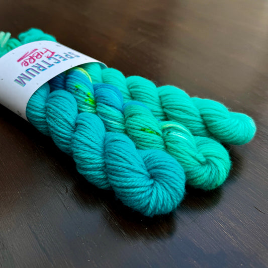Turquoise * Mini skein bundle * DK