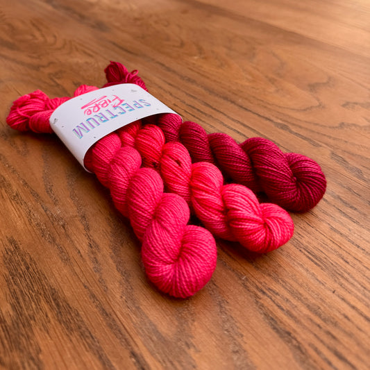 Cherry (Dopamine Club) * Mini skein bundle * Sock