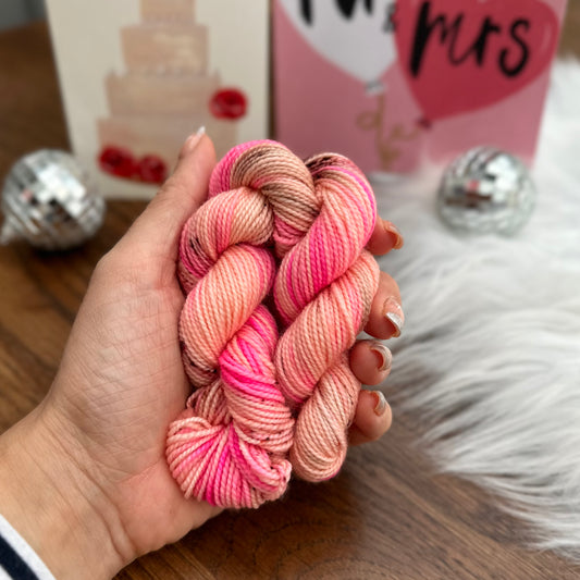 Wedding Bouquet (single full size skein) DYED TO ORDER