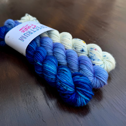 Sapphire * Mini skein bundle * DK