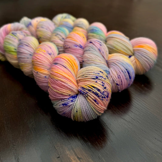 OOAK Parrot Fish Sock Yarn