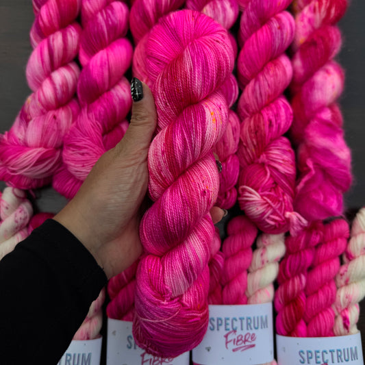 Pink Rubies Sock Yarn
