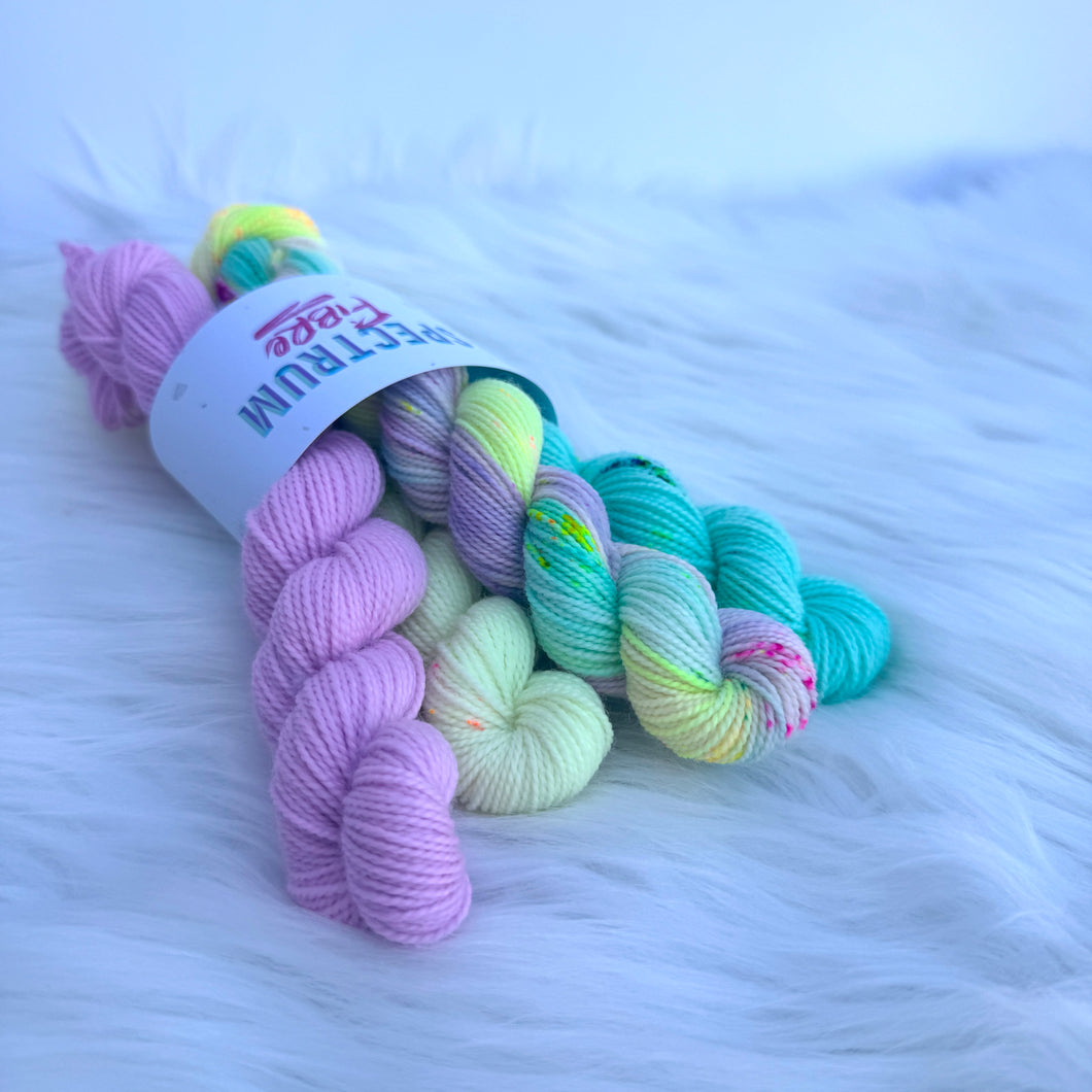 Spring Equinox * Mini skein bundle * Sock