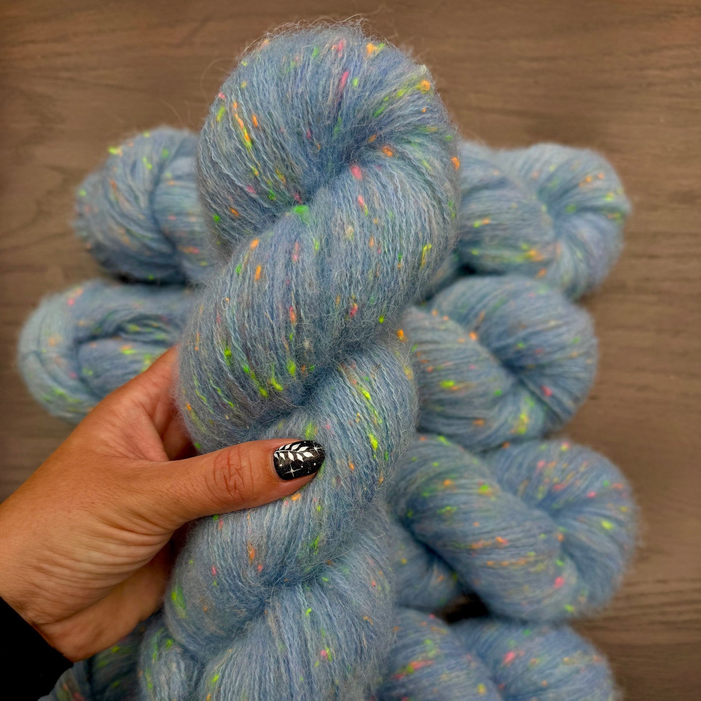 Dyed to order - Bluebell