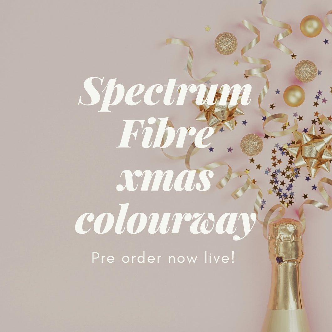 Spectrum Fibre Christmas Colourway Preorder