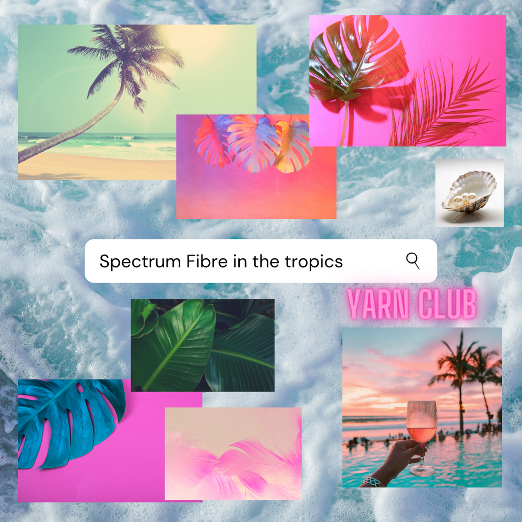 Spectrum Fibre In The Tropics Yarn Club Full Set