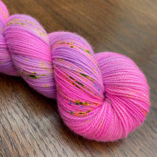 Pink & Lilac swirl Sock yarn