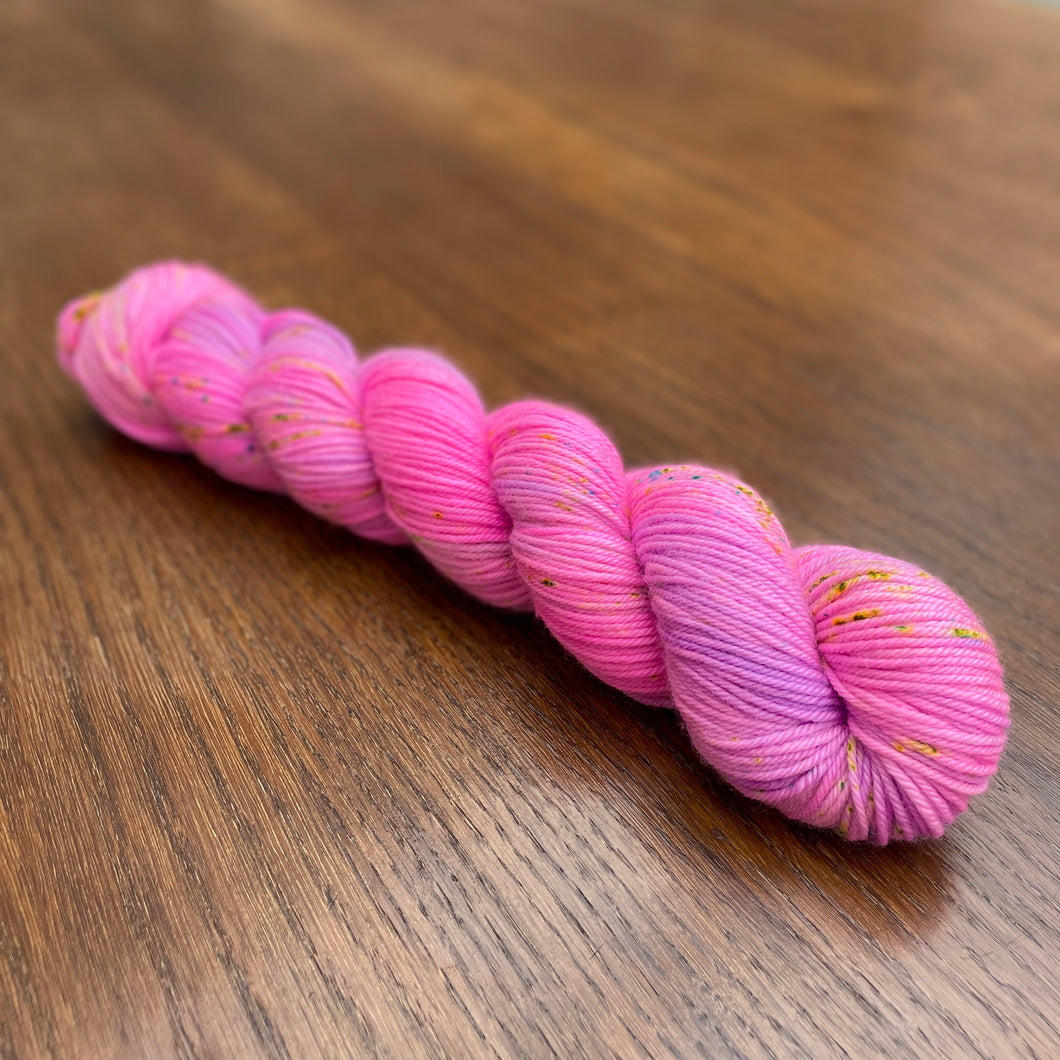 Pink & Lilac swirl DK