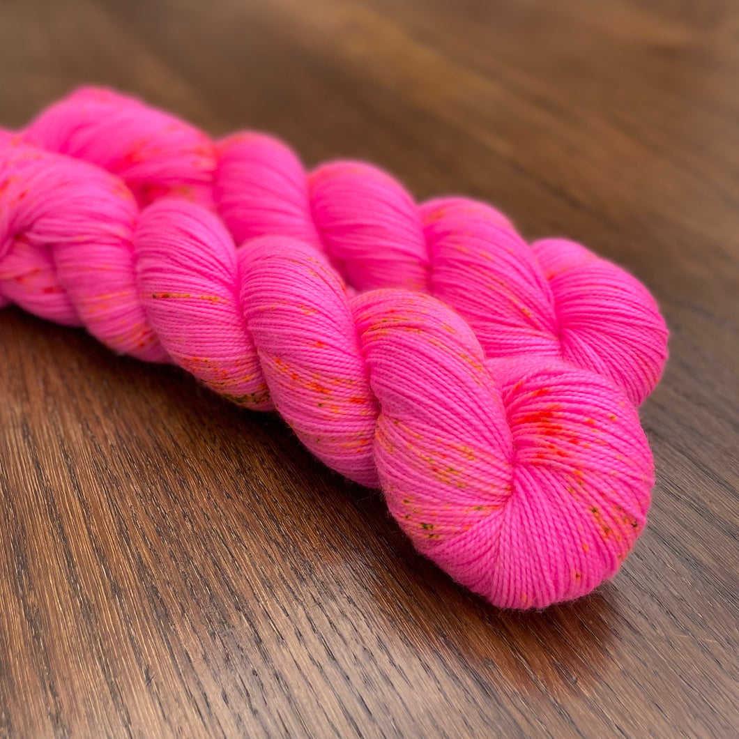Pink lady Sock yarn