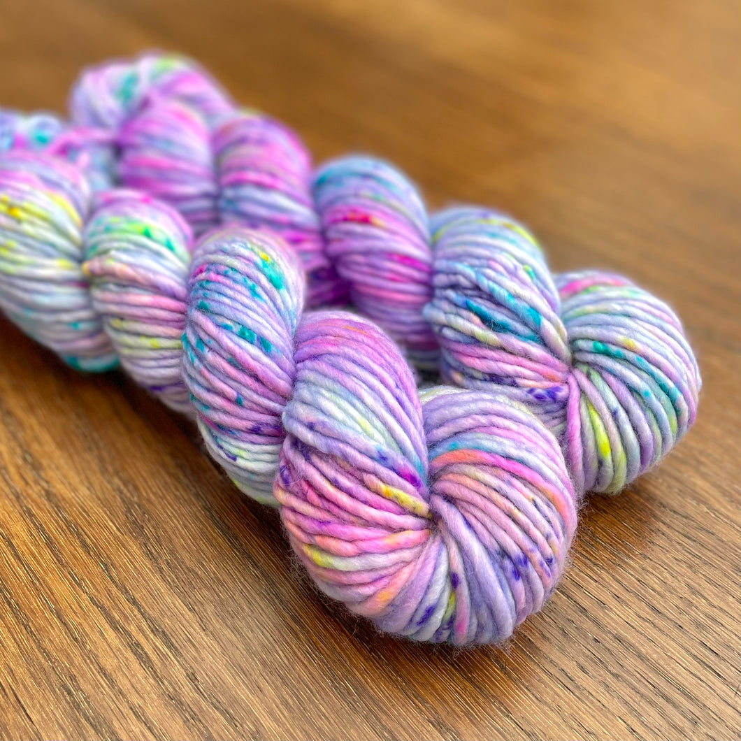 Lavender haze super chunky merino