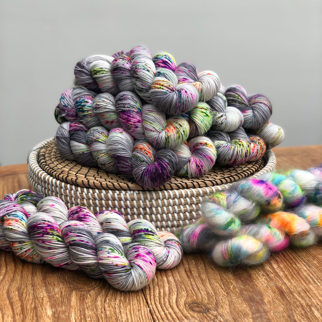 Haunted house Sock yarn