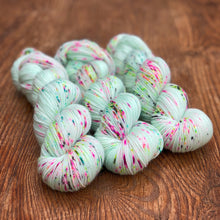 Mint speckle Sock yarn