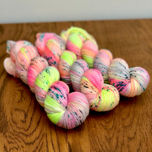 Neon gods Sock yarn
