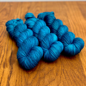 Teal Sock yarn