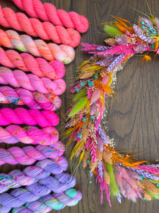 Spectrum 12 Skein Neon Yarn Set - Dyed to order