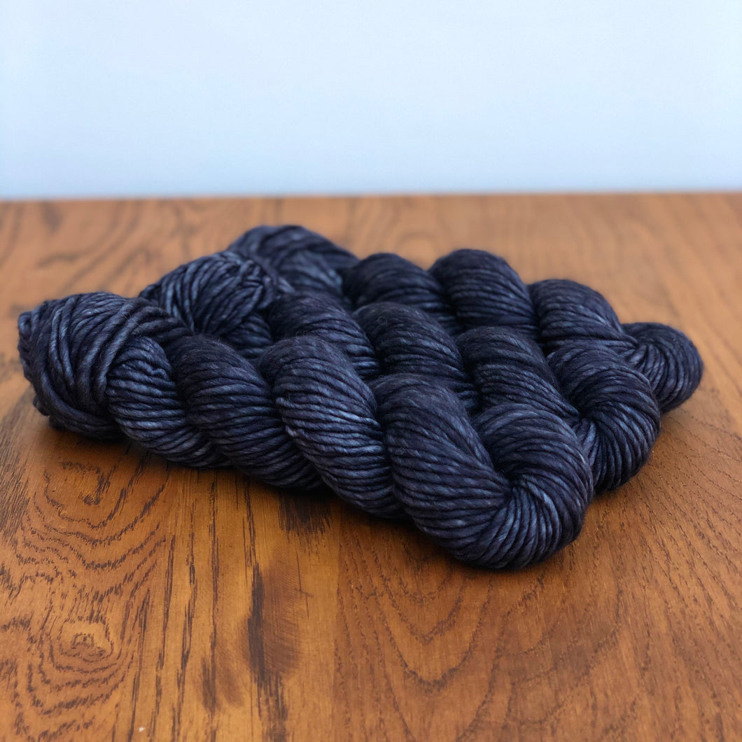 Charcoal Super chunky merino