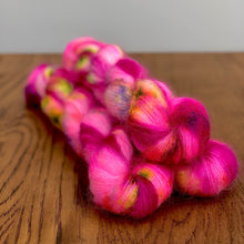 Neon heart Mohair