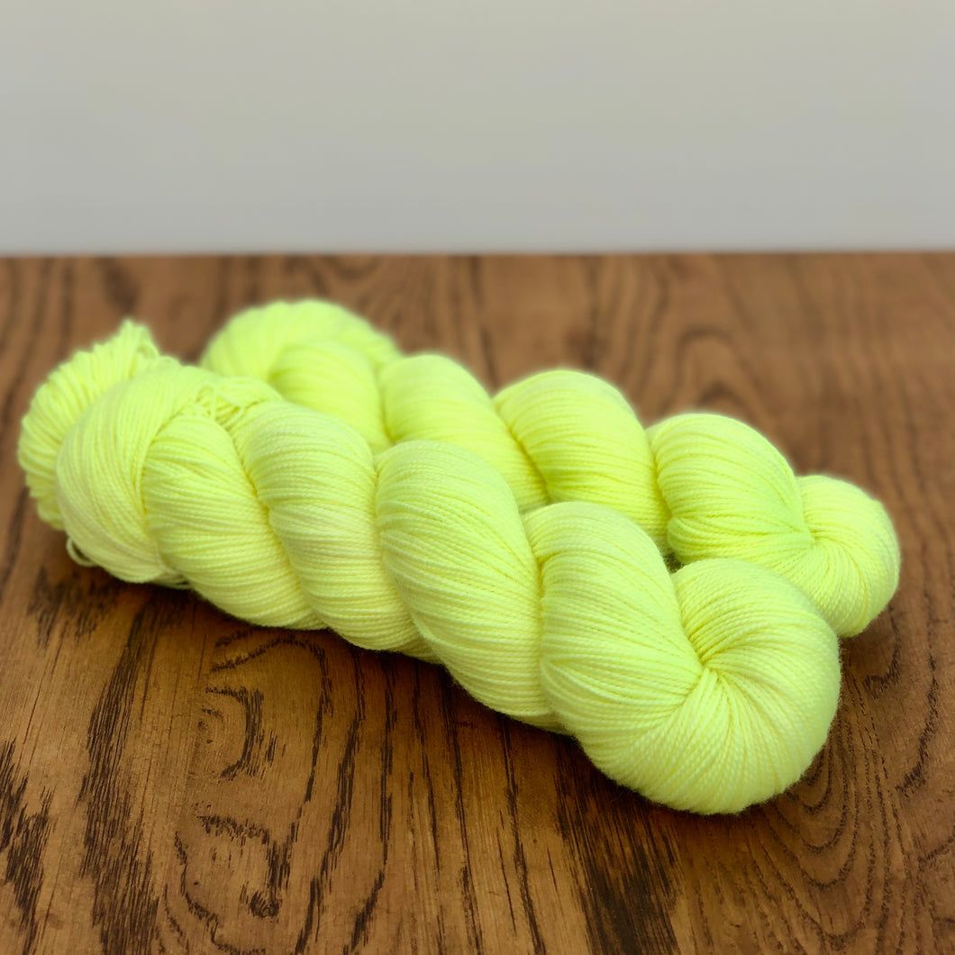 Lemon Sock yarn