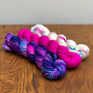 Cosmos Pink 3 skein set * DK