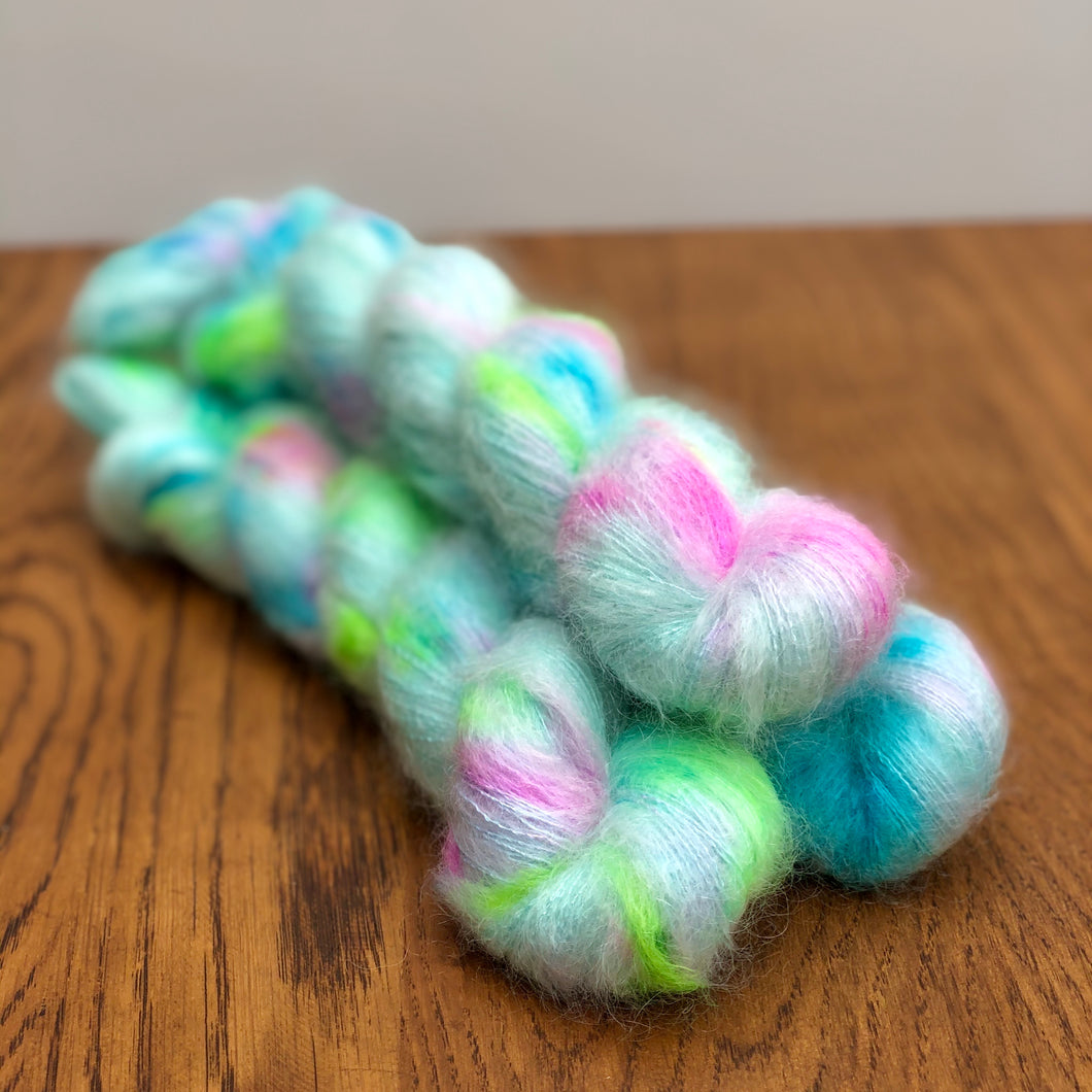 Blue planet Mohair