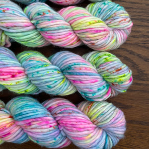 Vintage rainbow super chunky merino