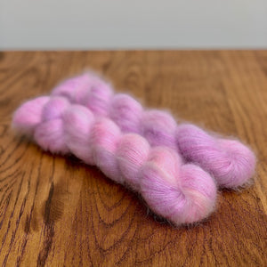 Lilac Suri alpacca - Dyed to order