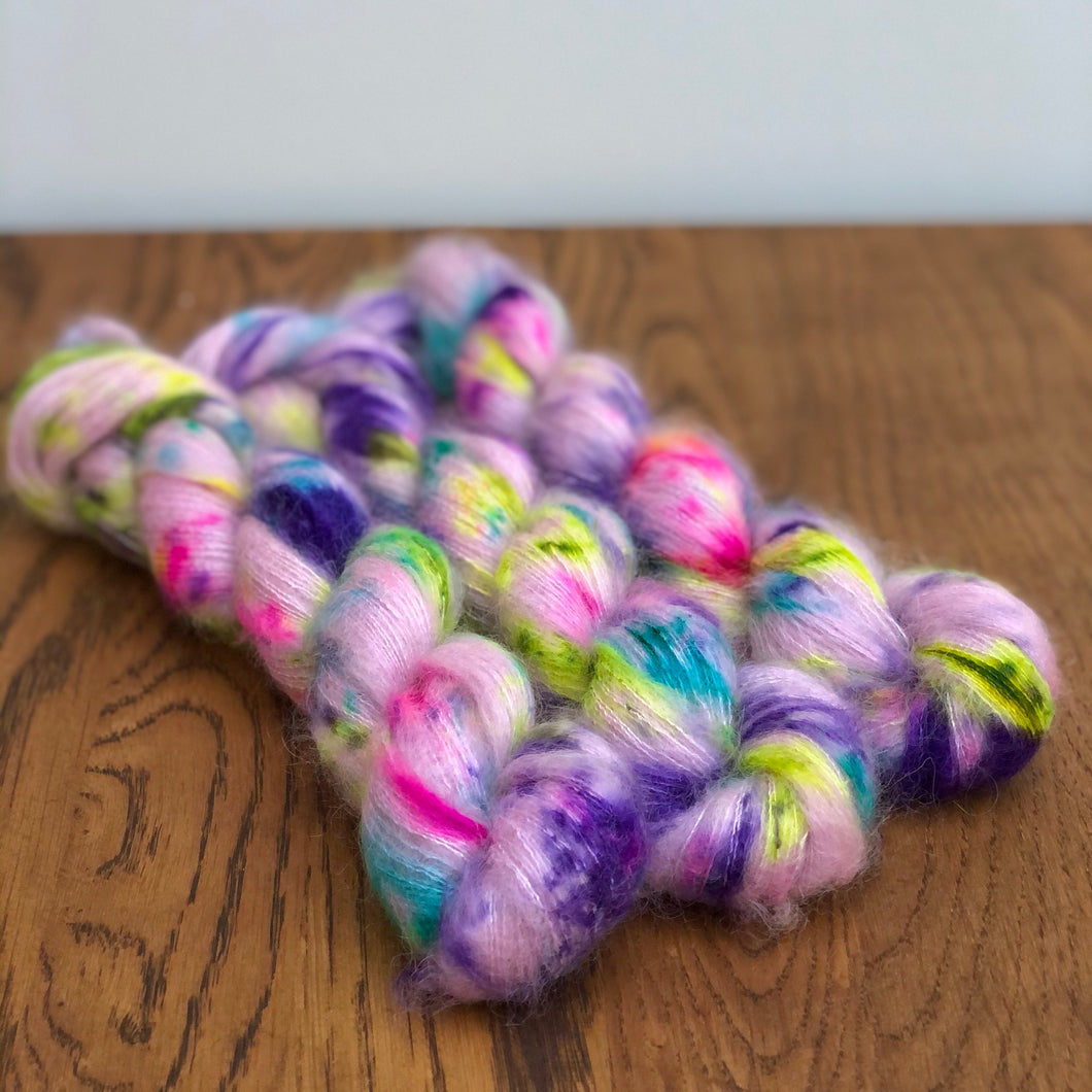 Parma Violet Suri Alpaca Silk
