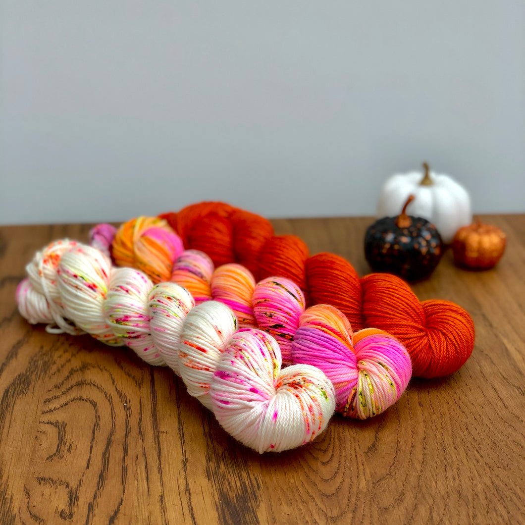 Glowing embers 3 skein set * DK