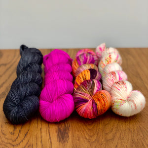 Witching Hour 4 skein yarn set * DK