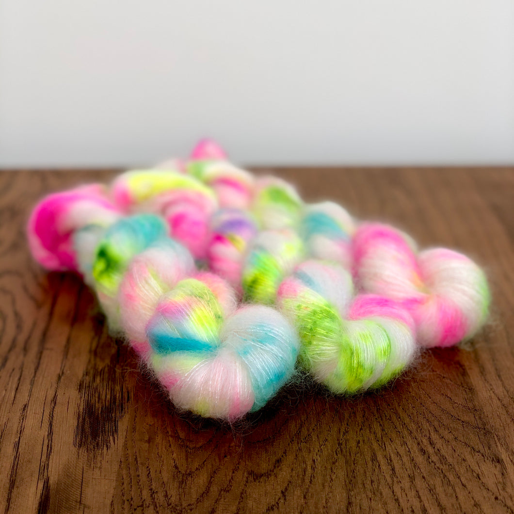 Club tropicana speckle Mohair