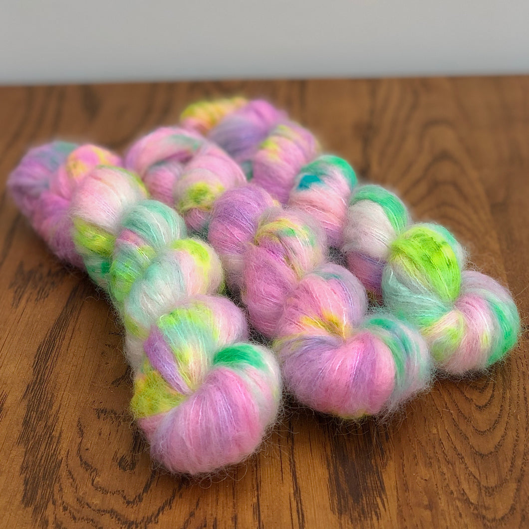 Peppermint cream Suri Alpaca Silk