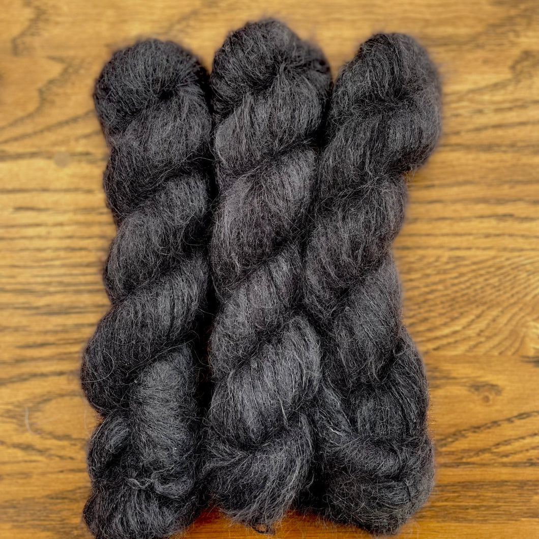 Charcoal Suri Alpaca Silk