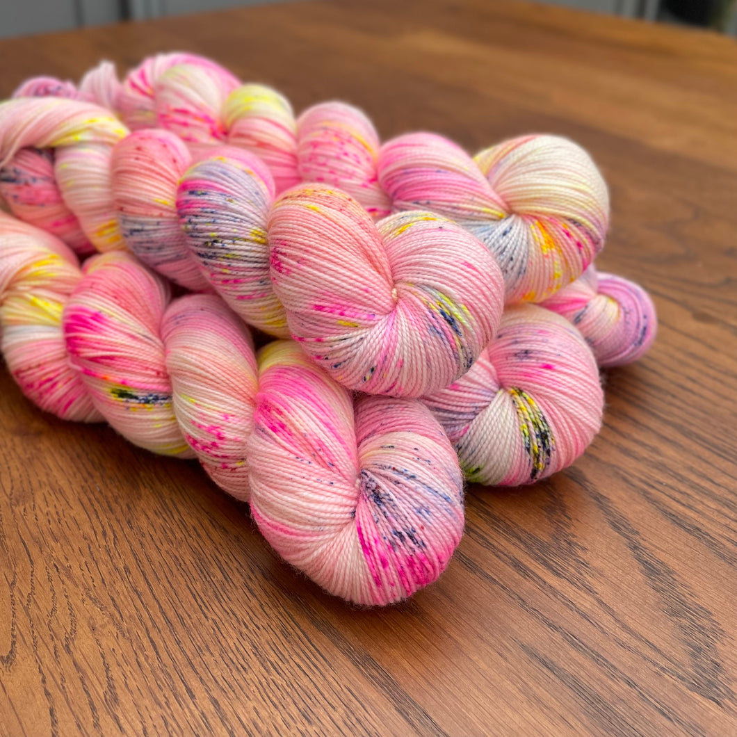 Pink sands Sock yarn