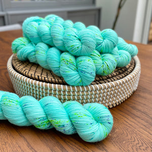 Hugo blue Sock yarn