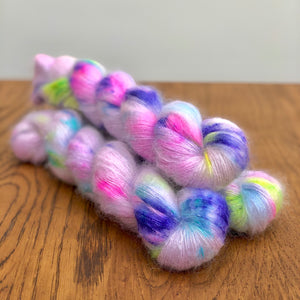 Parma violet Mohair