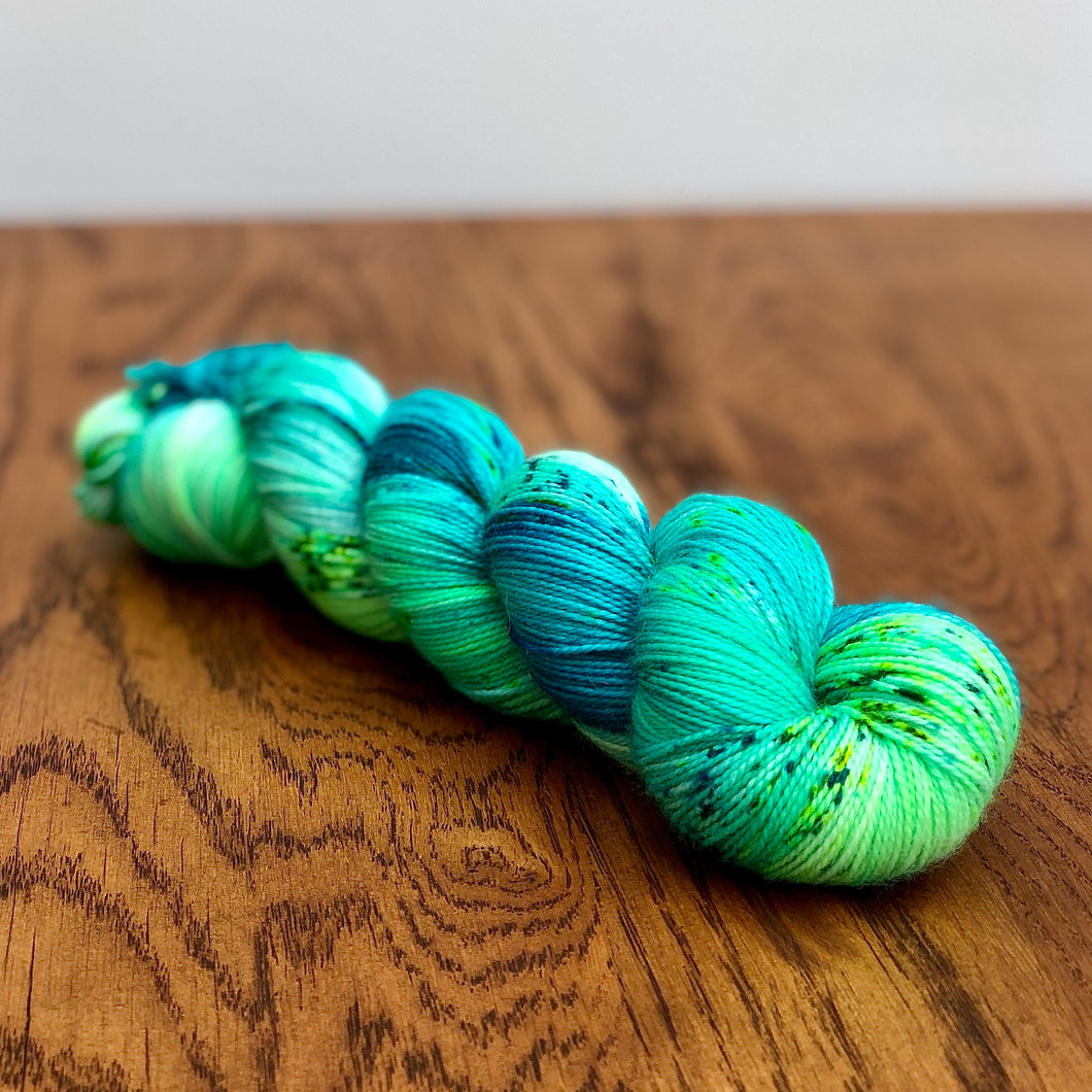 Peacock Sock yarn