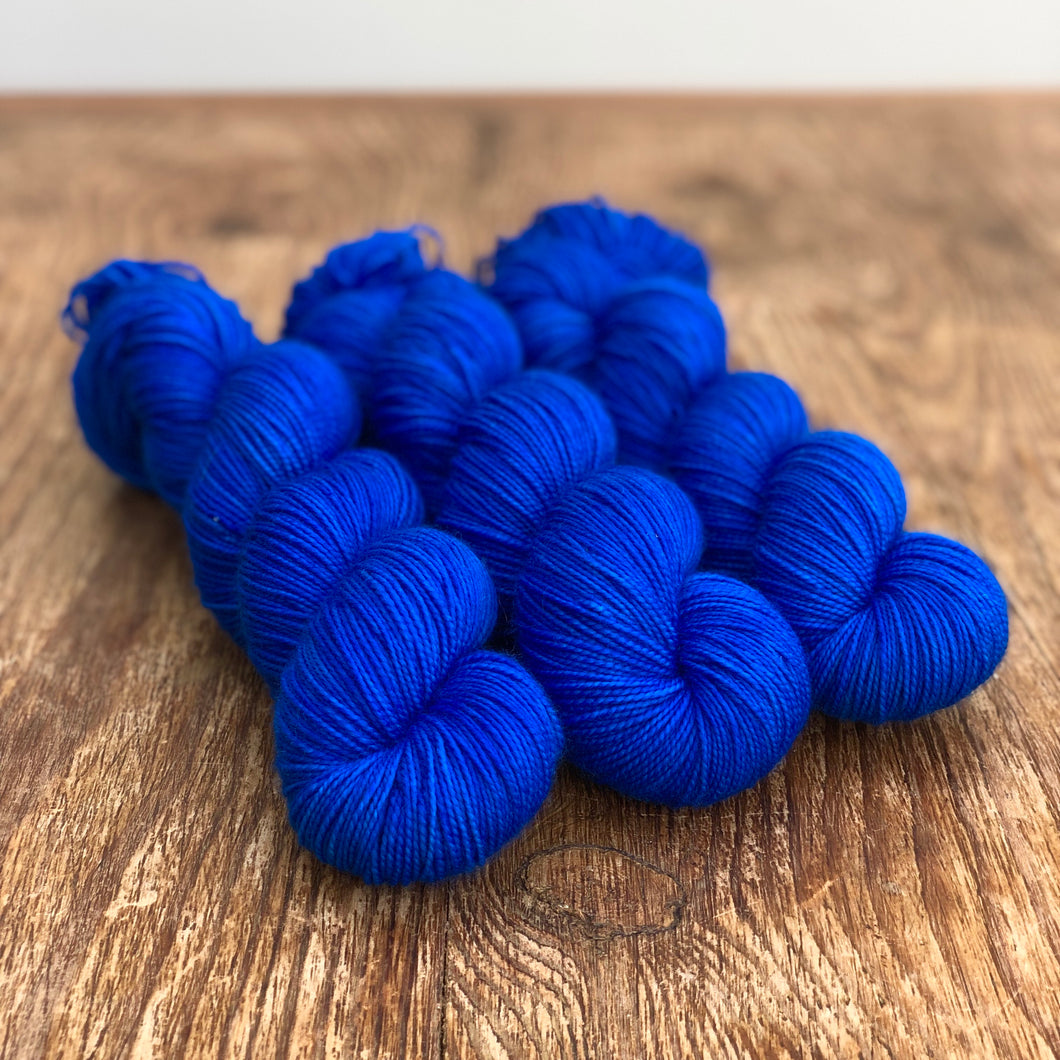Dyed to order - Little blue dress